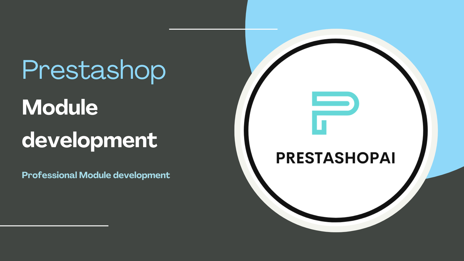 Develop and design prestashop module or addon